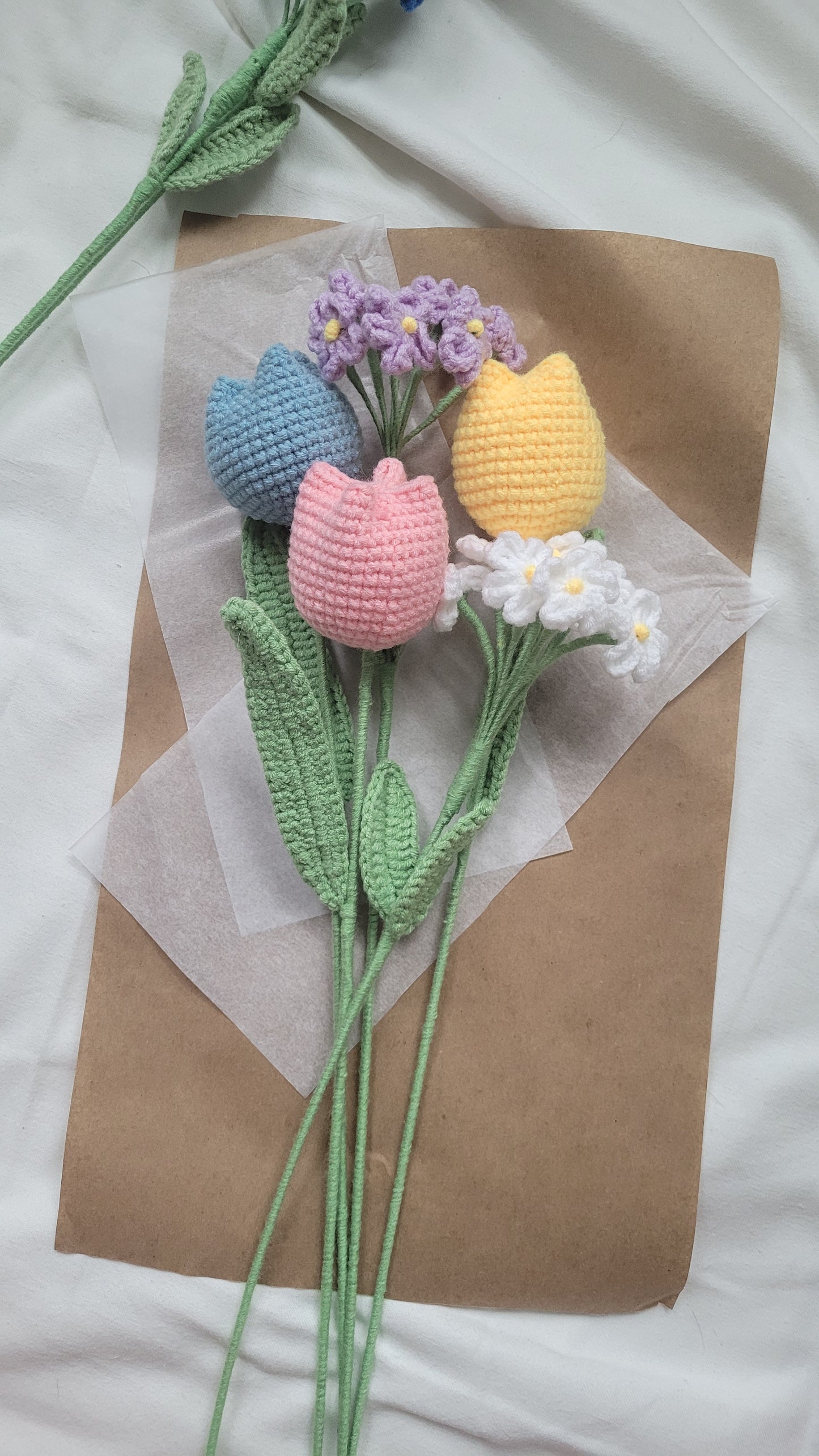 Puffy Tulip Crochet Pattern