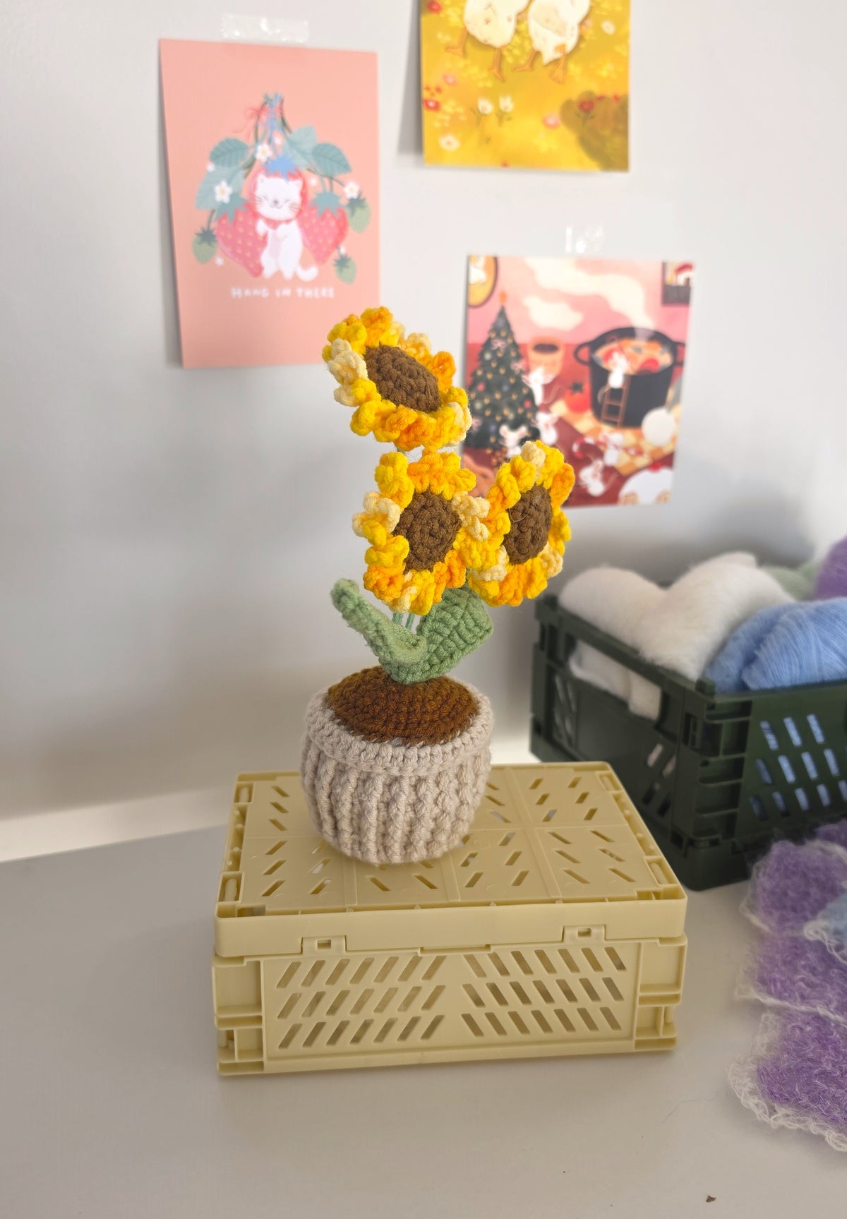 Sunflower Pot