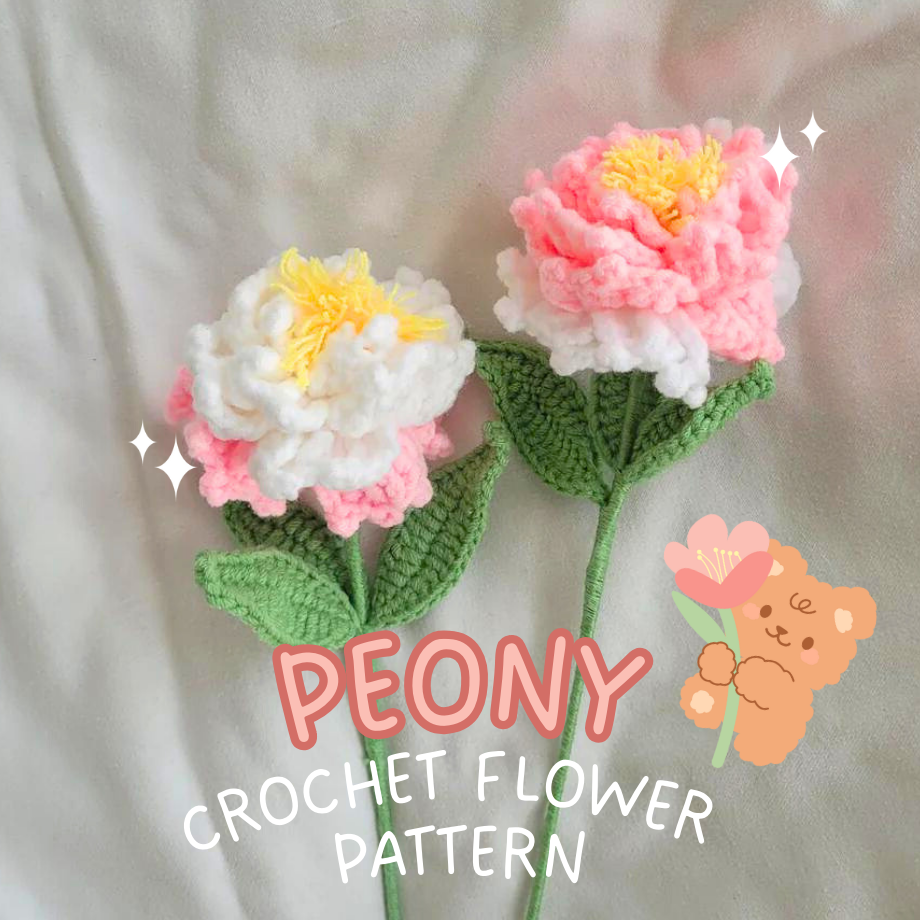 Peony Crochet Pattern