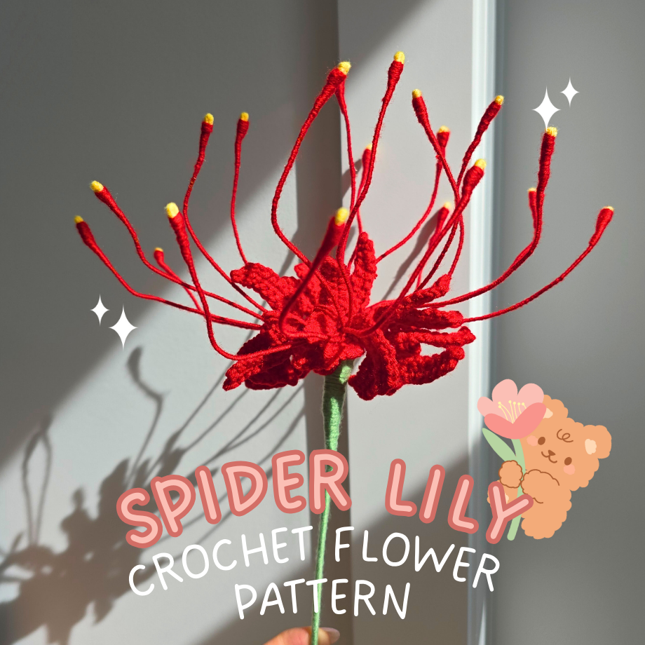 Spider Lily Crochet Pattern